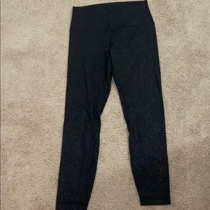 Black size 8 lulu lemon leggings